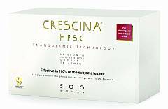Комплекс Transdermic для женщин 500: лосьон для возобновления роста волос №20 + лосьон против выпадения волос №20