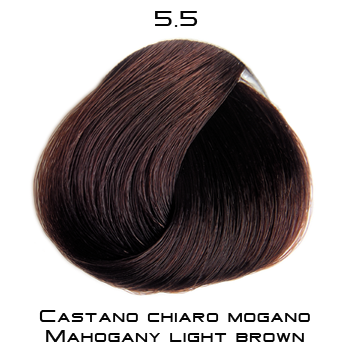 картинка 5.5 Крем-краска для волос Colorevo Светло-каштановый махагоновый 100 мл