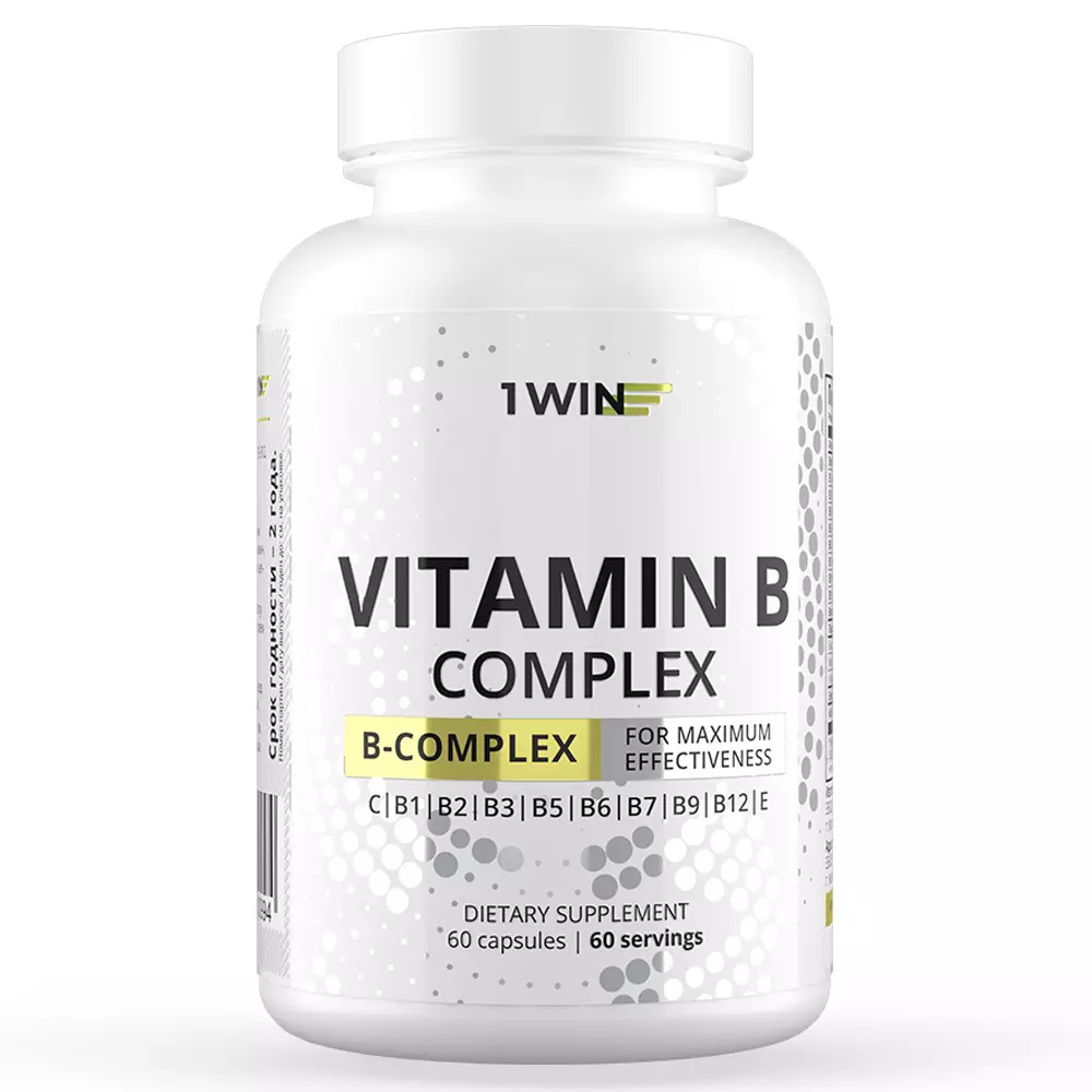 картинка Комплекс витаминов группы В, 60 капсул