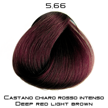 картинка 5.66 Крем-краска для волос Colorevo Светло-каштановый красный интенсивный 100 мл