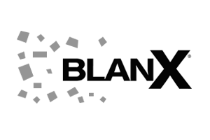 Косметика бренда BLANX, логотип