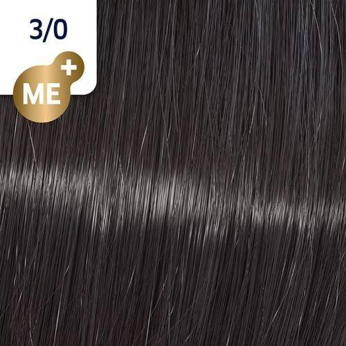 картинка 3/0 Крем-краска стойкая Koleston Perfect ME + для волос Темно-коричневый натуральный 60 мл