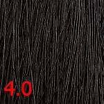 картинка 4.0 Стойкая крем-краска для волос Aurora Color Reflection Коричневый, 60 мл