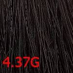 картинка 4.37G Стойкая крем-краска для волос Aurora Color Reflection Коричневое золотое дерево, 60 мл