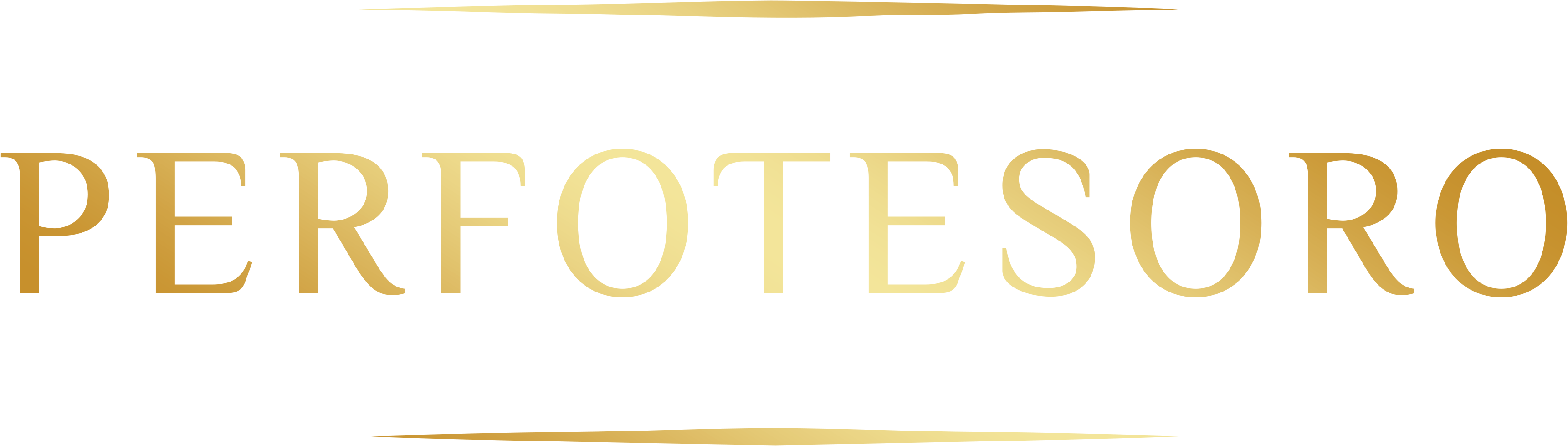 Косметика бренда PERFETOSORO, логотип