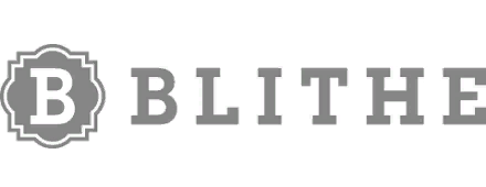 Косметика бренда BLITHE, логотип
