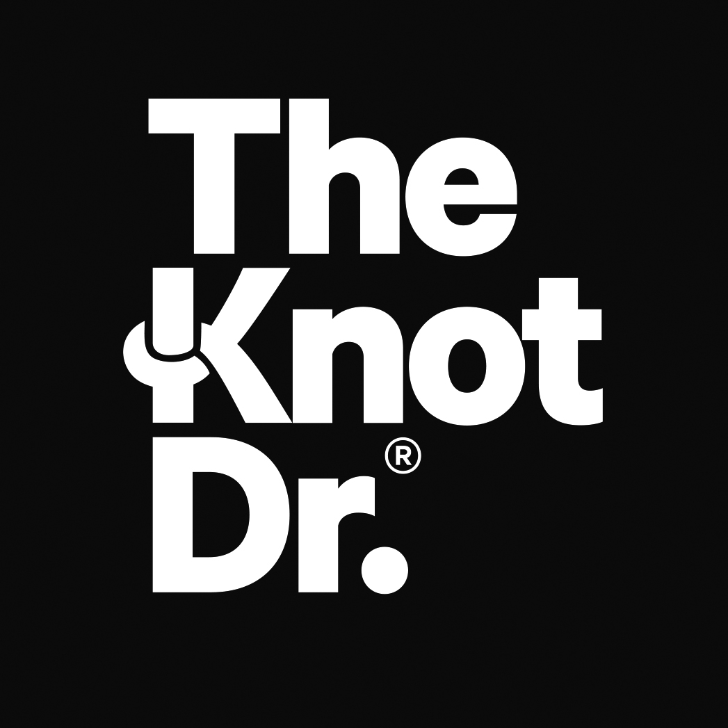 Косметика бренда THE KNOT DR., логотип