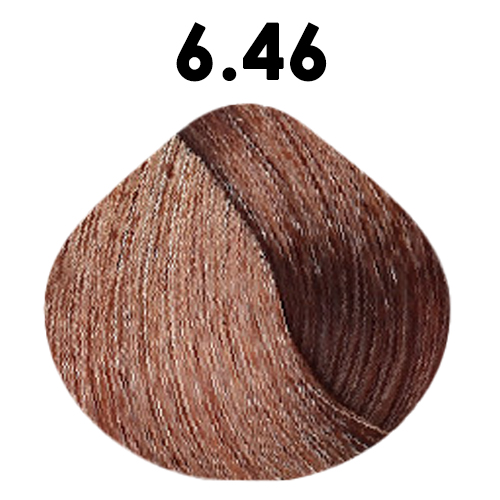 картинка 6.46 Крем-краска для волос Baco Color, тёмный блондин медно-красный, 100 мл