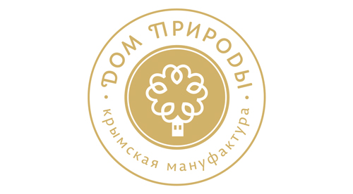 Косметика бренда ДОМ ПРИРОДЫ (Крымская мануфактура), логотип