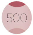 500 Фиолетово-красный