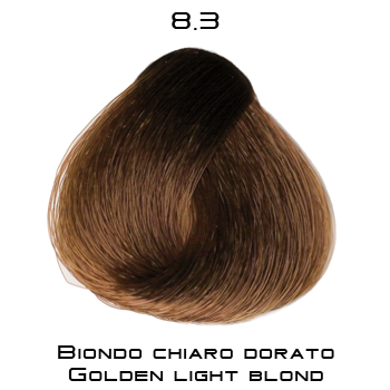 картинка 8.3 Крем-краска для волос Colorevo Светлый блондин золотистый 100 мл