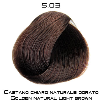 картинка 5.03 Крем-краска для волос Colorevo Светло-каштановый натурально-золотистый 100 мл