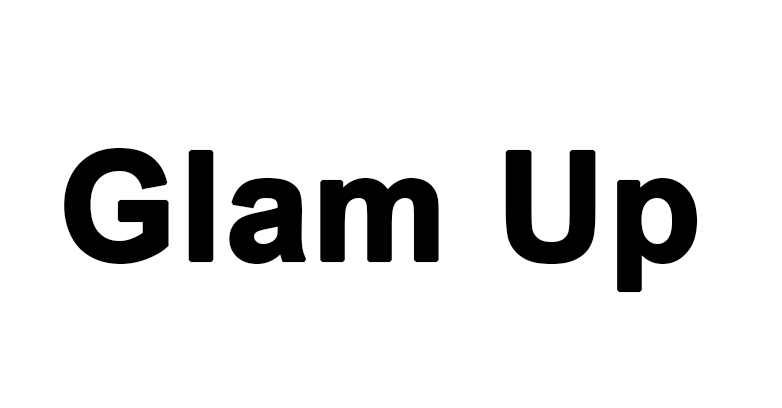 Косметика бренда GLAM UP, логотип