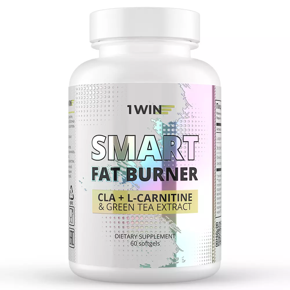картинка Комплекс для похудения Smart Fat Burner, 60 капсул