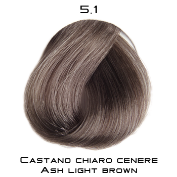 картинка 5.1 Крем-краска для волос Colorevo Светло-каштановый пепельный 100 мл