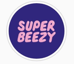 Косметика бренда SUPER BEEZY, логотип