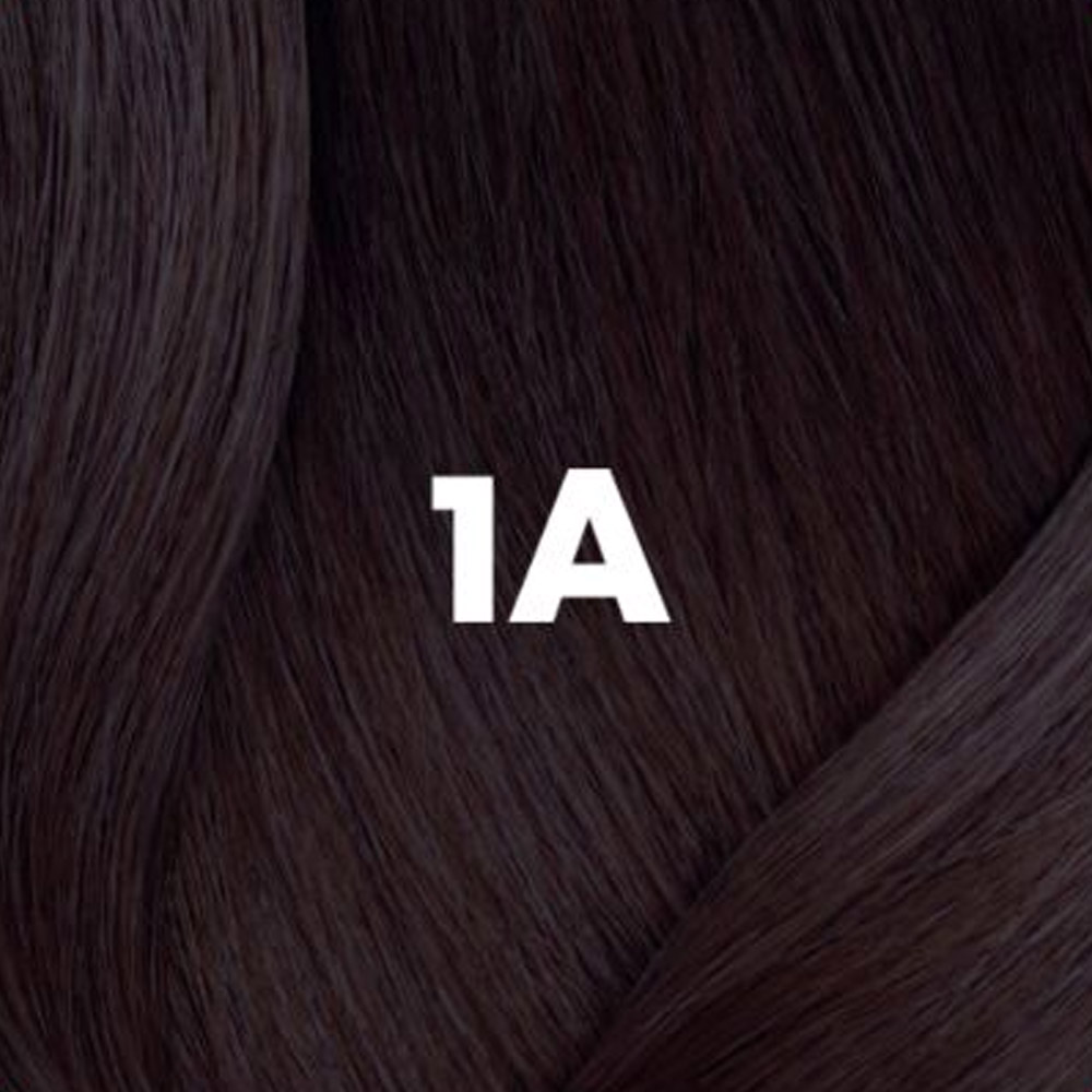 картинка 1A Super Sync Pre-Bonded Безаммиачный краситель для волос, иссиня-черный пепельный - 1.1, 90 мл