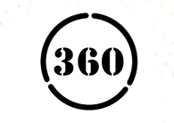 Косметика бренда 360, логотип