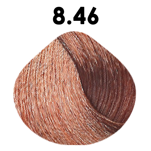 8.46 светлый блондин медно-красный