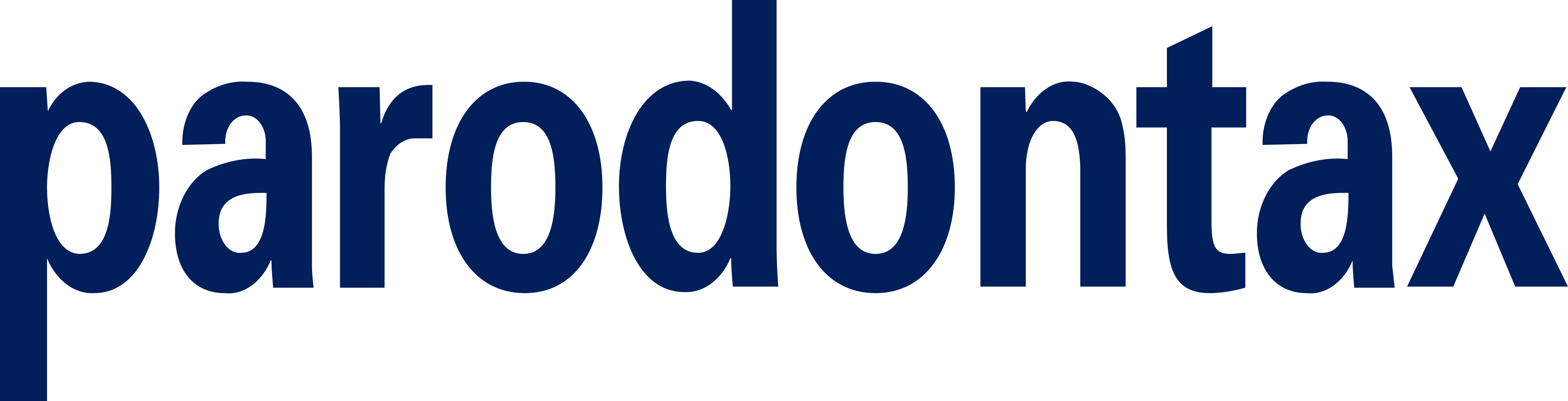 Косметика бренда PARODONTAX, логотип