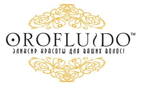 Косметика бренда OROFLUIDO, логотип