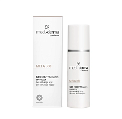 Гель для лица депигментирующий SPF 50 / MELA 360 G&K NIGHT Melanin corrector SPF 50   30мл