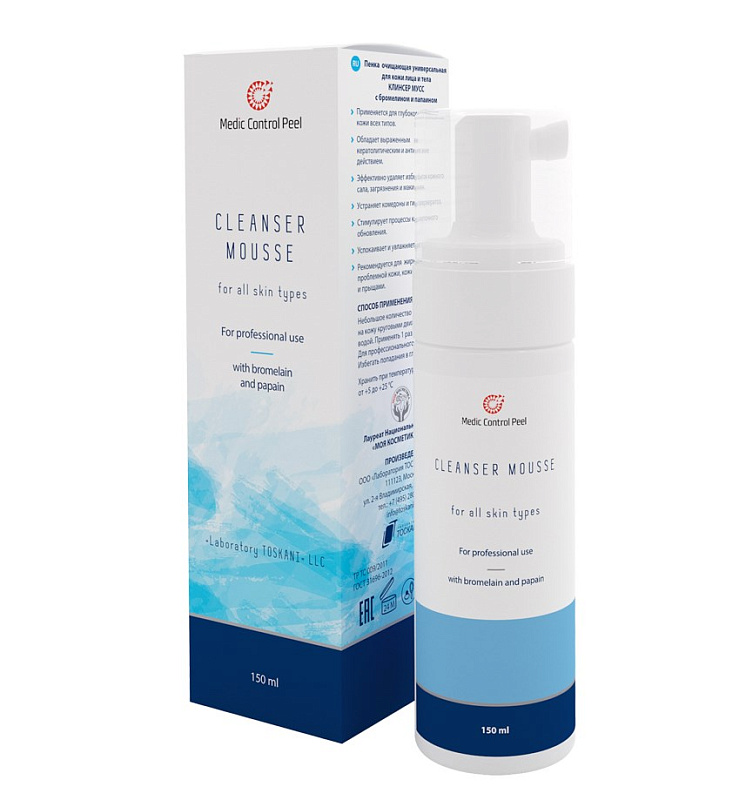 Очищающая пенка CLEANSER MOUSSE, 150 мл