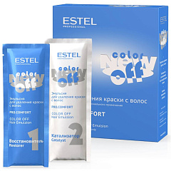 Эмульсия для удаления краски с волос Pro.Comfort, 12 саше х 25 мл