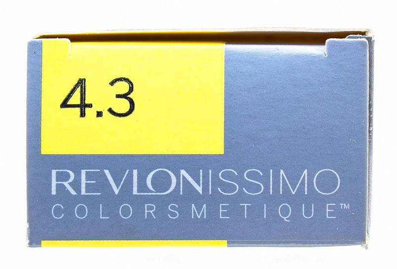 картинка 4.3 Перманентный краситель Revlonissimo Colorsmetique Коричневый Золотистый, 60 мл