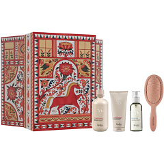 Набор Color Radiance Set "Роскошный цвет": шампунь 400 мл + маска 200 мл + спрей 200 мл + щетка