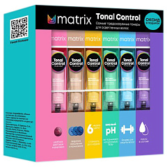 Набор Tonal Control (Красители 9V, 10PR, 7GM, 6A, 5NJ, CLEAR + Оксид 3% в подарок)