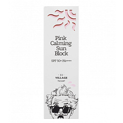 Успокаивающий солнцезащитный крем Pink Calming Sun Block SPF50+ PA++++, 50 мл