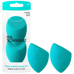 Набор спонжей для макияжа Miracle Airblend Sponges, 2 спонжа