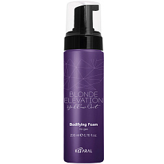 Мусс для объема с фиолетовыми пигментами Blonde Elevation Yellow Out Bodifying Foam, 200 мл