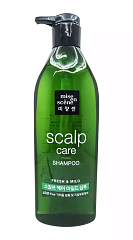 Восстанавливающий шампунь для чувствительной кожи головы Energy from Jeju Green Tea Scalp Care, 680 мл