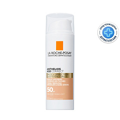 Солнцезащитный антивозрастной СС-крем для лица Anthelios SPF 50, 50 мл