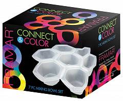 Миски для окрашивания, соединяющиеся Connect & Color Bowls 7 шт