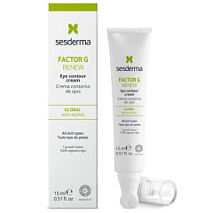 Антивозрастной крем-контур для зоны вокруг глаз FACTOR G RENEW Eye Contour Cream, 15 мл