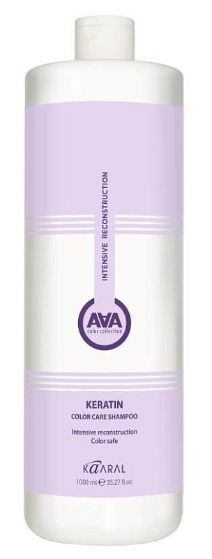 Кератиновый шампунь для окрашенных и химически обработанных волос Keratin Color Care, 1000 мл