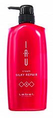 Аромакрем для волос шелковистой текстуры для укрепления IAU cream SILKY REPAIR 600 мл