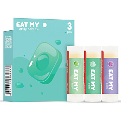 Набор бальзамов для губ "Мятные леденцы"