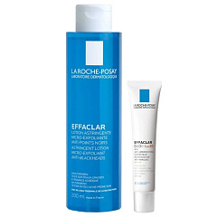 Набор: лосьон сужающий поры 200 мл + корректирующий крем-гель 40 мл