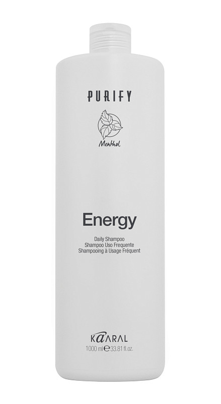 картинка Шампунь интенсивный энергетический с ментолом Purify-Energy, 1000 мл