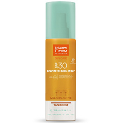 Солнцезащитный двухфазный спрей для тела Bronze SPF30, 155 мл