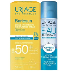 Набор: увлажняющий крем 50 мл + термальная вода 50 мл