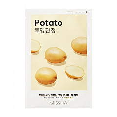 Тканевая маска для лица с экстрактом картофеля Airy Fit Sheet Mask Potato, 19 гр