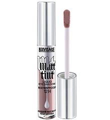 Жидкие матовые тени для век Matt Tint Waterproof 12H, тон 105 Ash Lilac, 3 гр