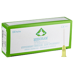 710303 MESORAM Игла для микроинъекций  30G 0.3X4 (1 шт = 10 игл)