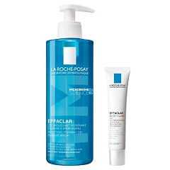 Набор: очищающий гель 400 мл + корректирующий крем-гель 40 мл