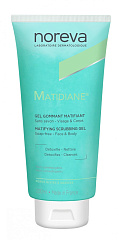 Очищающий отшелушивший гель для лица и тела Matidiane, 200 мл
